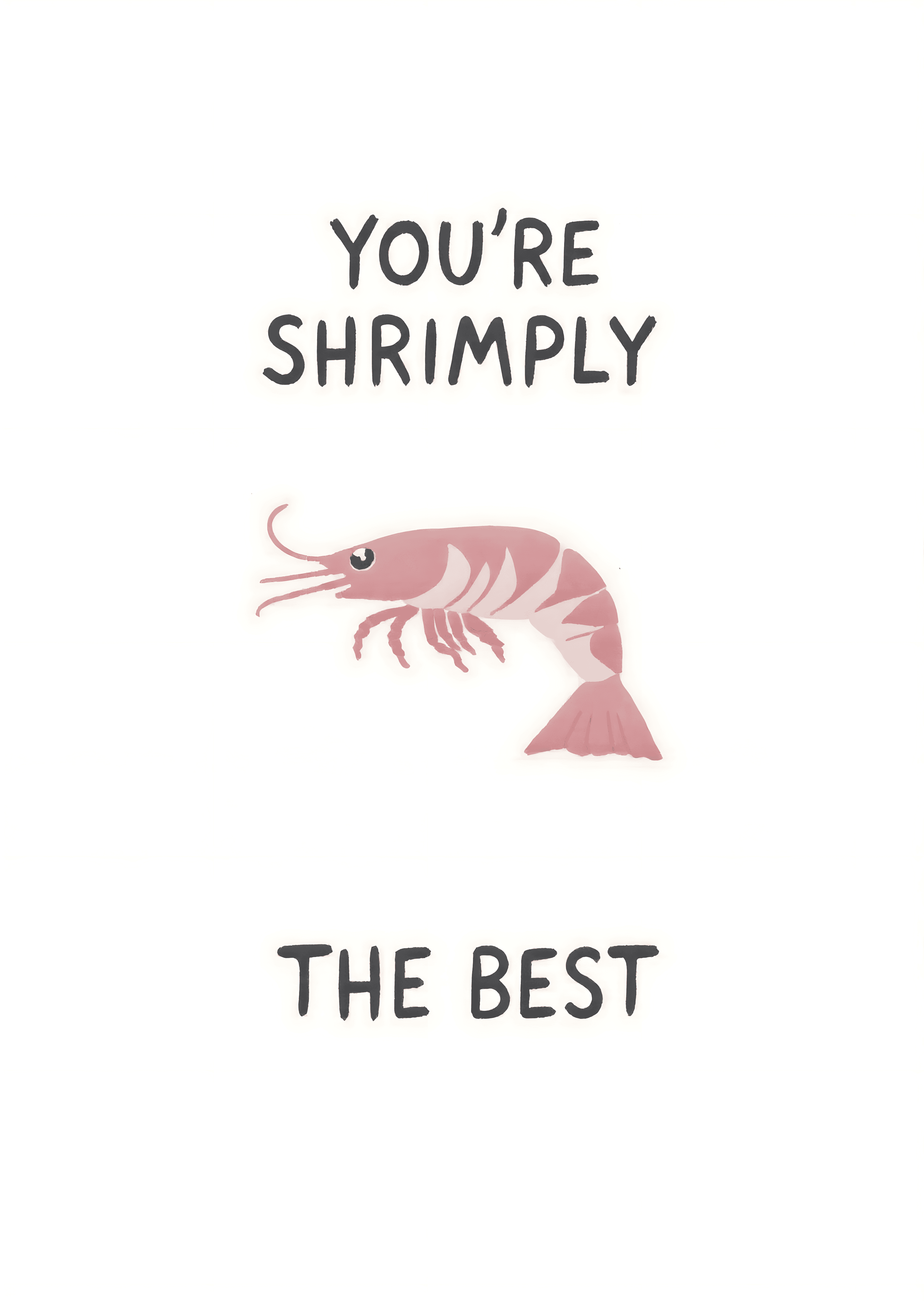 Shrimply The Best Card